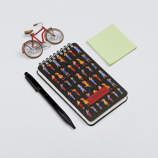 Girls – A6 Wire Notebook Collection96 Wire-Bound Pages, Hardcover & Portable - Borg El Arab Press