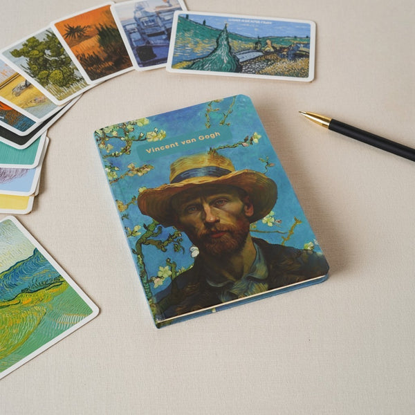Van Gogh Series – A5 Hardcover Notebook Collection96 Stitched-Bound Pages - Borg El Arab Press