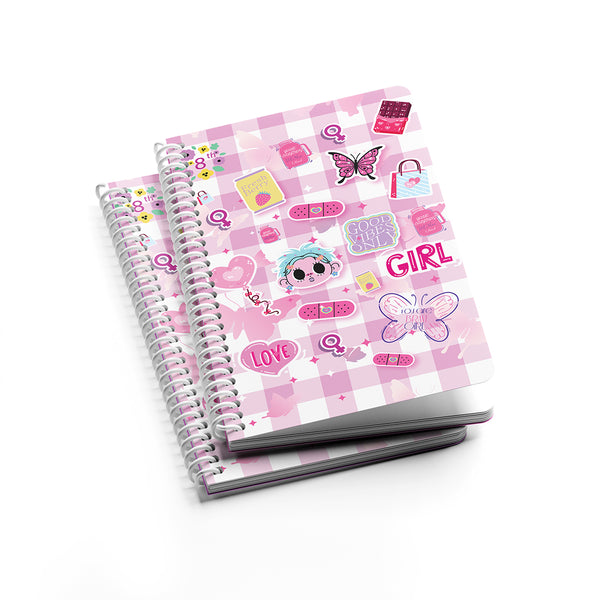 A5 Notebook Collection, Girly Pop - Borg El Arab Press