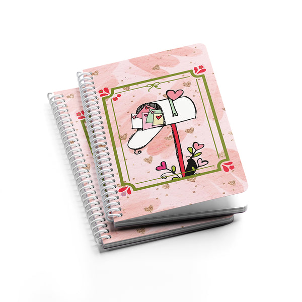 A5 Notebook Collection, Cupid’s Mailbox 💌🌸 - Borg El Arab Press