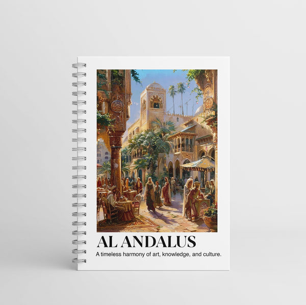 CITIES Collection - A5 Wire Notebook Collection Wire-Bound Pages - 80 Pages - Borg El Arab Press