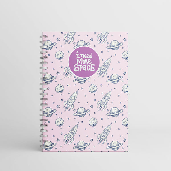 Space 🚀— A5 Wire Notebook - Borg El Arab Press