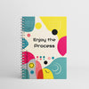 Enjoy The Process Collection — A5 Wire Notebook - Borg El Arab Press