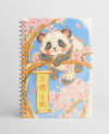 PANDA Collection - A5 Wire Notebook Collection Wire-Bound Pages - 80 Pages - Borg El Arab Press