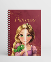 PRINCESS Collection - A5 Wire Notebook Collection Wire-Bound Pages - 80 Pages - Borg El Arab Press