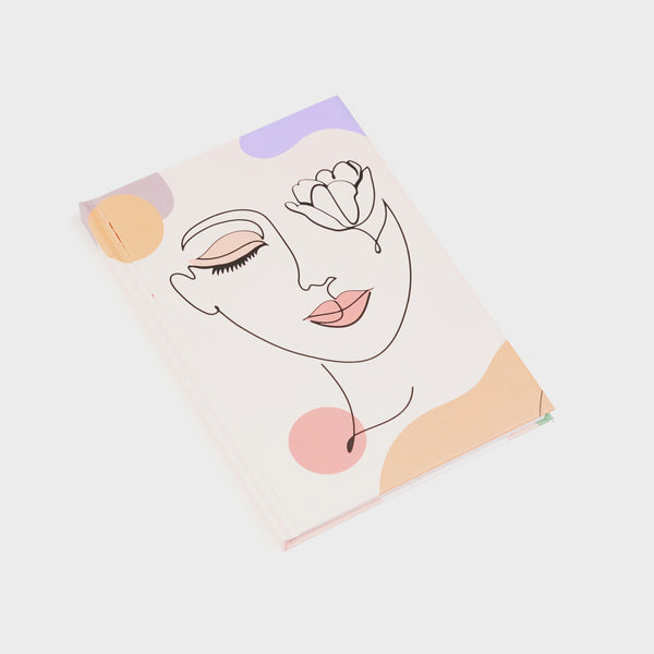 A5 Hardcover Notebook Collection 150 Stitched-Bound Pages - Borg El Arab Press