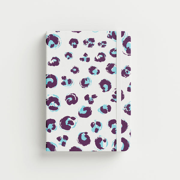 Leopard Muse 🐆✨ — A6 Hardcover Notebook 96 Pages