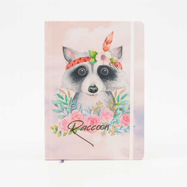 Watercolor Animal – A5 Hardcover Notebook Collection96 Stitched-Bound Pages - Borg El Arab Press