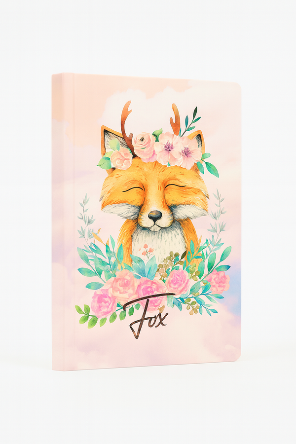 Watercolor Animal – A5 Hardcover Notebook Collection96 Stitched-Bound Pages - Borg El Arab Press