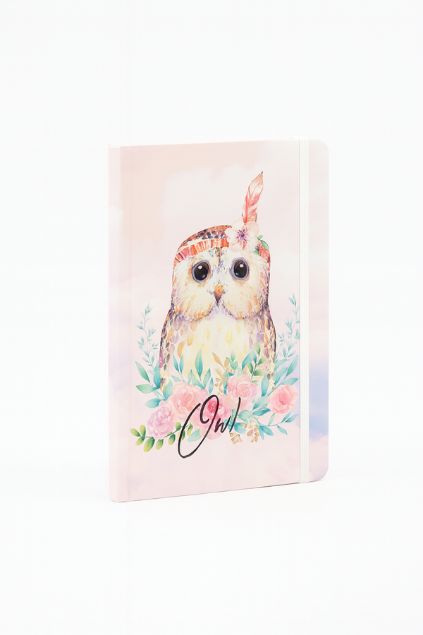 Watercolor Animal – A5 Hardcover Notebook Collection96 Stitched-Bound Pages - Borg El Arab Press