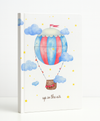 Air Balloon – Premium A5 Hardcover Notebook96 Stitched Pages, Lay-Flat Design, Compact & Durable - Borg El Arab Press