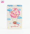 Air Balloon – A6 Wire Notebook Collection96 Wire-Bound Pages, Hardcover & Portable - Borg El Arab Press