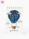 Air Balloon – A6 Wire Notebook Collection96 Wire-Bound Pages, Hardcover & Portable - Borg El Arab Press