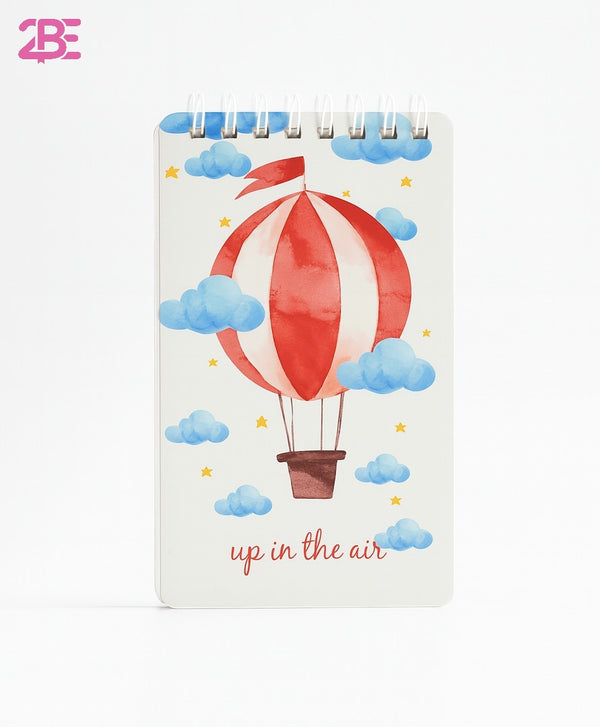 Air Balloon – A6 Wire Notebook Collection96 Wire-Bound Pages, Hardcover & Portable - Borg El Arab Press