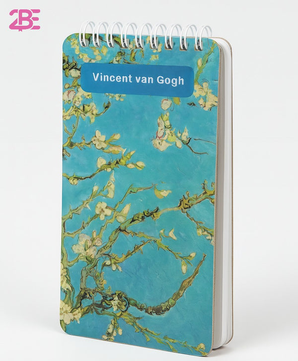 ِVan Gogh – A6 Wire Notebook Collection96 Wire-Bound Pages, Hardcover & Portable - Borg El Arab Press