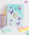 Butterfly - Premium A5 Hardcover Notebook – 96 Stitched Pages, Lay-Flat Design, Compact & Durable - Borg El Arab Press