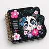Panda Noir πΌπ€ β A6 Hardcover Wire bound Notebook Collection β 96 Pages