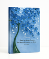 Flowers – A5 Hardcover Notebook Collection96 Lay-Flat Stitched Pages, Compact & Durable - Borg El Arab Press