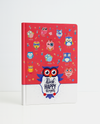 Owl – Lay-Flat A5 Hardcover Notebook, 96 Stitched Pages, Built for Journey & Joy - Borg El Arab Press