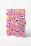 A5 Leather Notebook with Strap , 100 Sheet - Borg El Arab Press