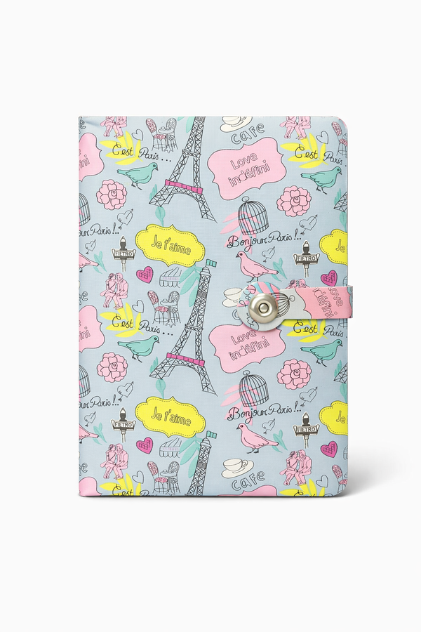 A5 Leather Notebook with Strap , 100 Sheet - Borg El Arab Press
