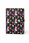 A5 Leather Notebook with Strap , 100 Sheet - Borg El Arab Press