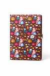A5 Leather Notebook with Strap , 100 Sheet - Borg El Arab Press