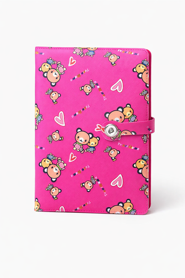 A5 Leather Notebook with Strap , 100 Sheet - Borg El Arab Press