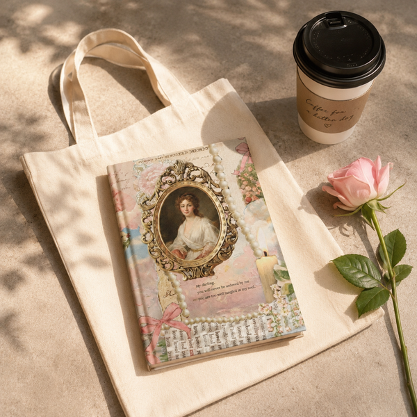 A5 Notebook Collection, Vintage Blush 🕊️ - Borg El Arab Press