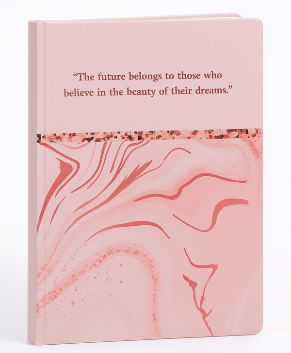 Marble – A5 Hardcover Notebook Collection96 Stitched-Bound Pages - Borg El Arab Press