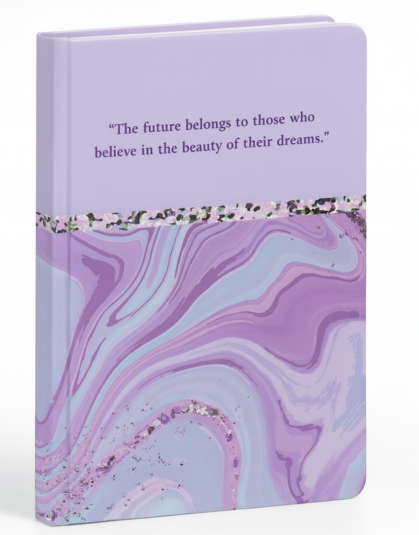 Marble – A5 Hardcover Notebook Collection96 Stitched-Bound Pages - Borg El Arab Press