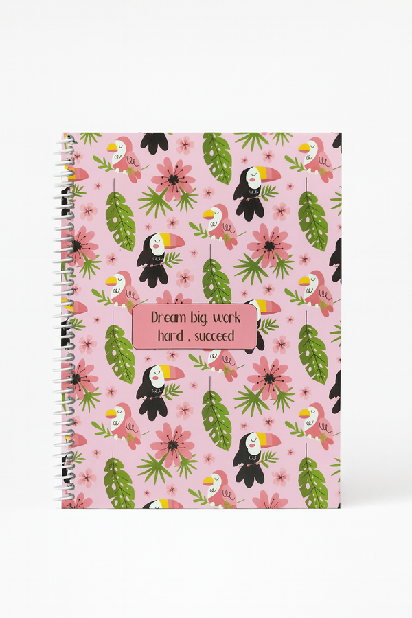 B5 Wire Notebook Collection 120 Wire-Bound Pages, Softcover & Portable - Borg El Arab Press