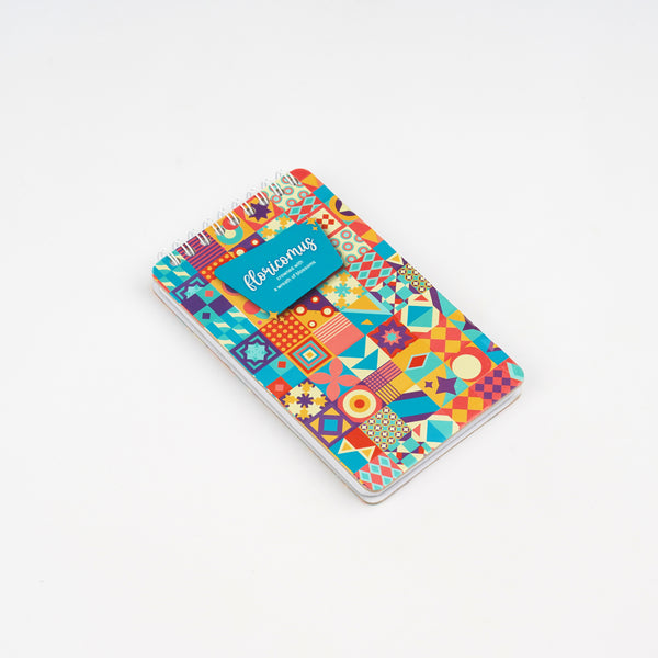 Abstract — A6 Hardcover Wirebound Notebook Collection — 96 Pages - Borg El Arab Press