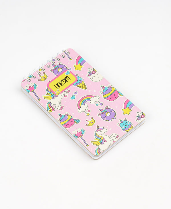 Unicorn – A6 Wire Notebook Collection96 Wire-Bound Pages, Hardcover & Portable - Borg El Arab Press
