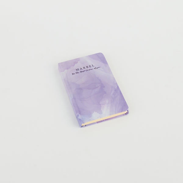 A6 Stitching Binding Hardcover Notebook Collection 96 Stitched Pages - Portable Mini Size - Borg El Arab Press