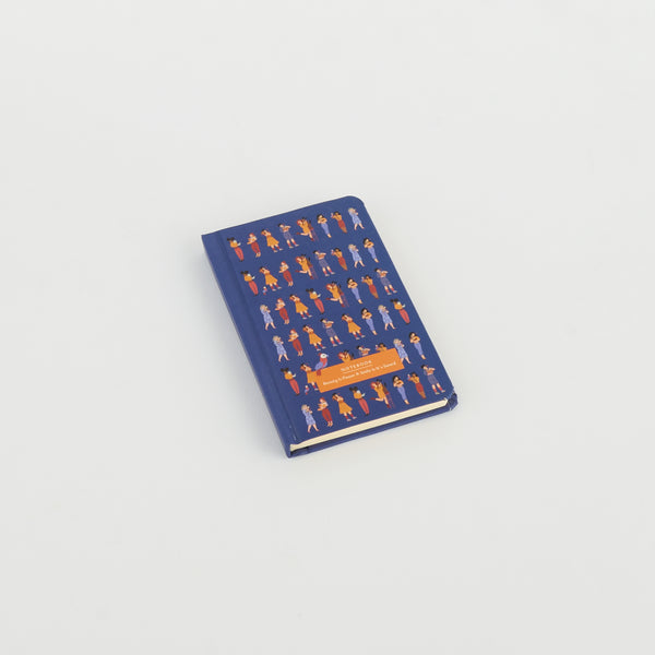 A6 Stitching Binding Hardcover Notebook Collection 96 Stitched Pages - Portable Mini Size - Borg El Arab Press