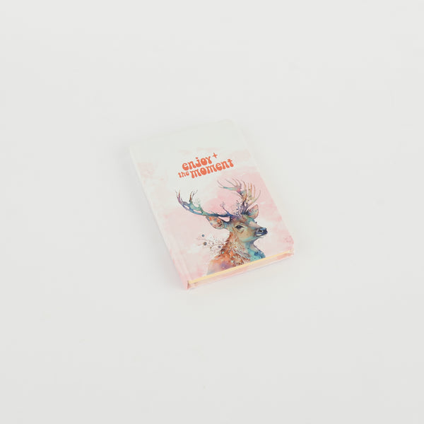 A6 Stitching Binding Hardcover Notebook Collection 96 Stitched Pages - Portable Mini Size - Borg El Arab Press