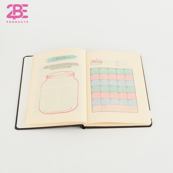 Magic – Elegant A5 Hardcover Notebook96 Stitched Pages, Lay-Flat, Travel-Ready & Resilient - Borg El Arab Press