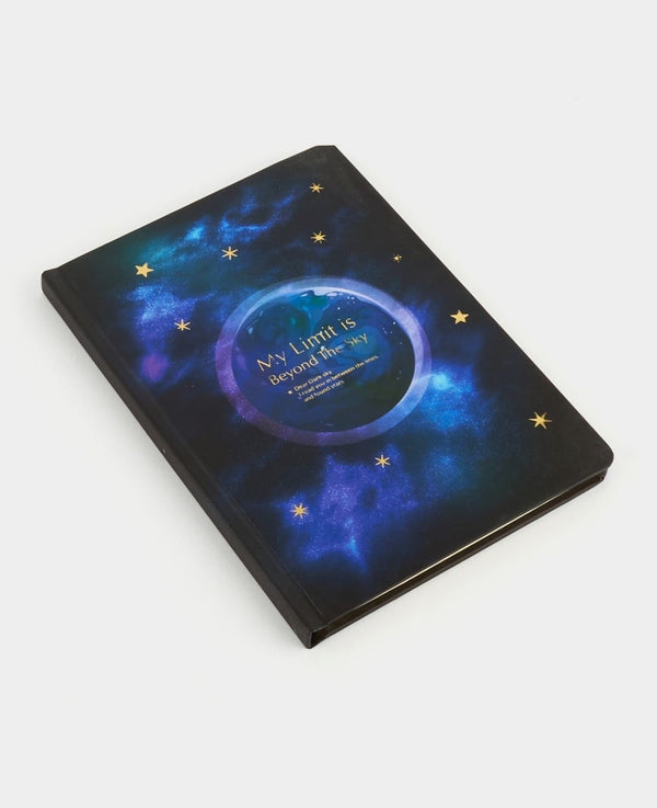 Galaxy - Premium A5 Hardcover Notebook – 96 Stitched Pages, Lay-Flat Design, Compact & Durable - Borg El Arab Press