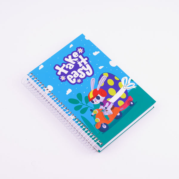 A5 Notebook Collection, Take It Easy 🌈 - Borg El Arab Press