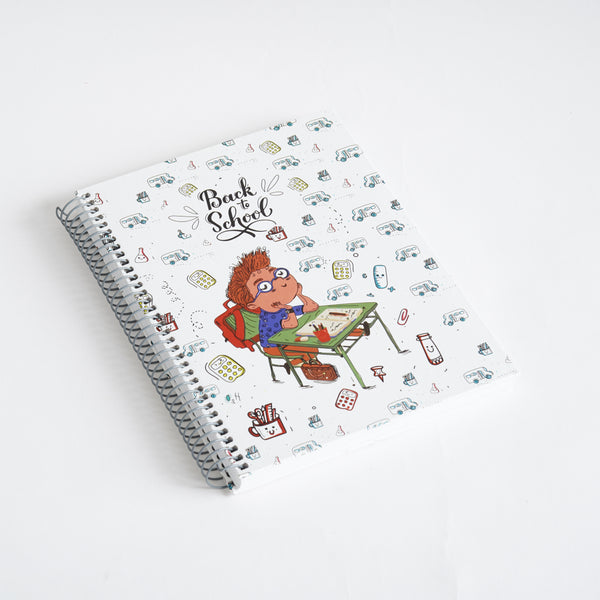 Jimmy Neutron ⚡ — B5 Hardcover Wire bound Notebook Collection - Borg El Arab Press