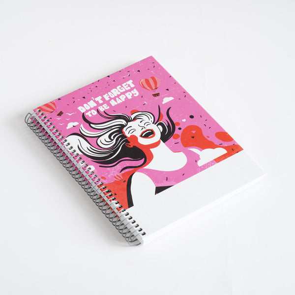 Laugh Out Loud 😄 — B5 Hardcover Wire bound Notebook Collection - Borg El Arab Press