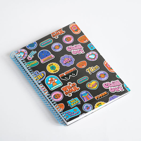 B5 Wire Notebook Collection 120 Wire-Bound Pages, Softcover & Portable - Borg El Arab Press