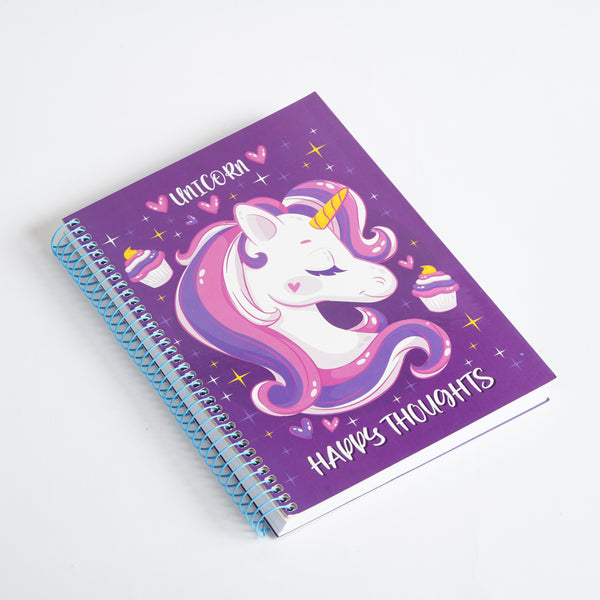 Magic Unicorn 🦄 — B5 Softcover Wire bound Notebook Collection - Borg El Arab Press