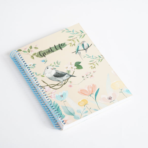 B5 Wire Notebook Collection 120 Wire-Bound Pages, Softcover & Portable - Borg El Arab Press