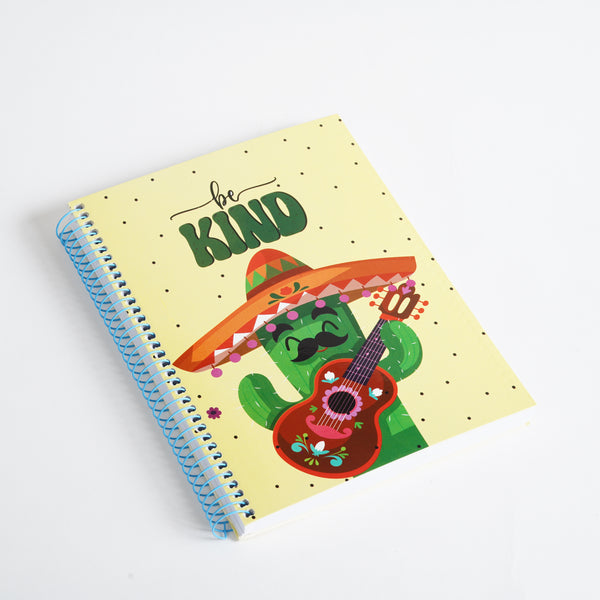 Cactus Melody 🎸 — B5 Softcover Wire bound Notebook Collection - Borg El Arab Press