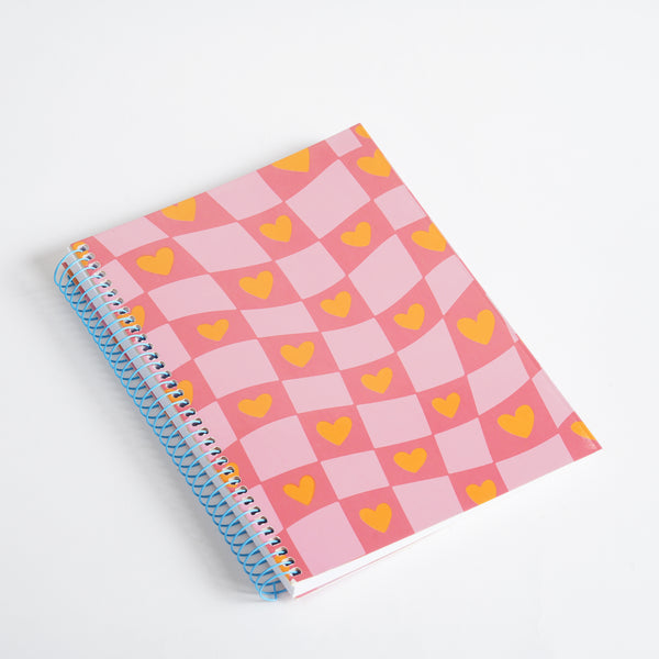 Heart Pop 💛 — B5 Softcover Wire bound Notebook Collection - Borg El Arab Press