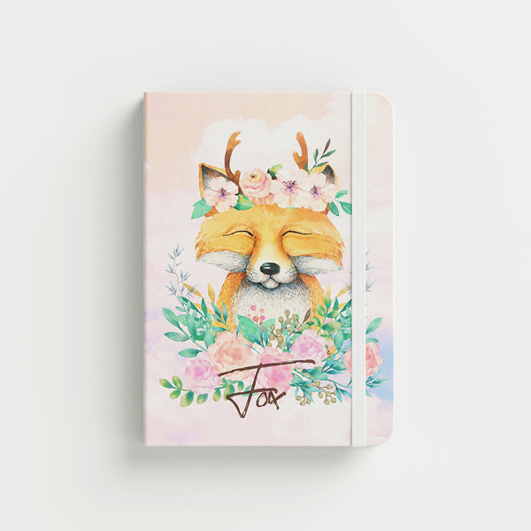 Enchanted Animals 🌸 — A5 Hardcover Notebook - Borg El Arab Press