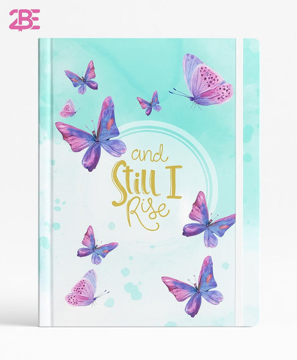 Butterfly - Premium A5 Hardcover Notebook – 96 Stitched Pages, Lay-Flat Design, Compact & Durable - Borg El Arab Press