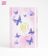 Butterfly - Premium A5 Hardcover Notebook – 96 Stitched Pages, Lay-Flat Design, Compact & Durable - Borg El Arab Press